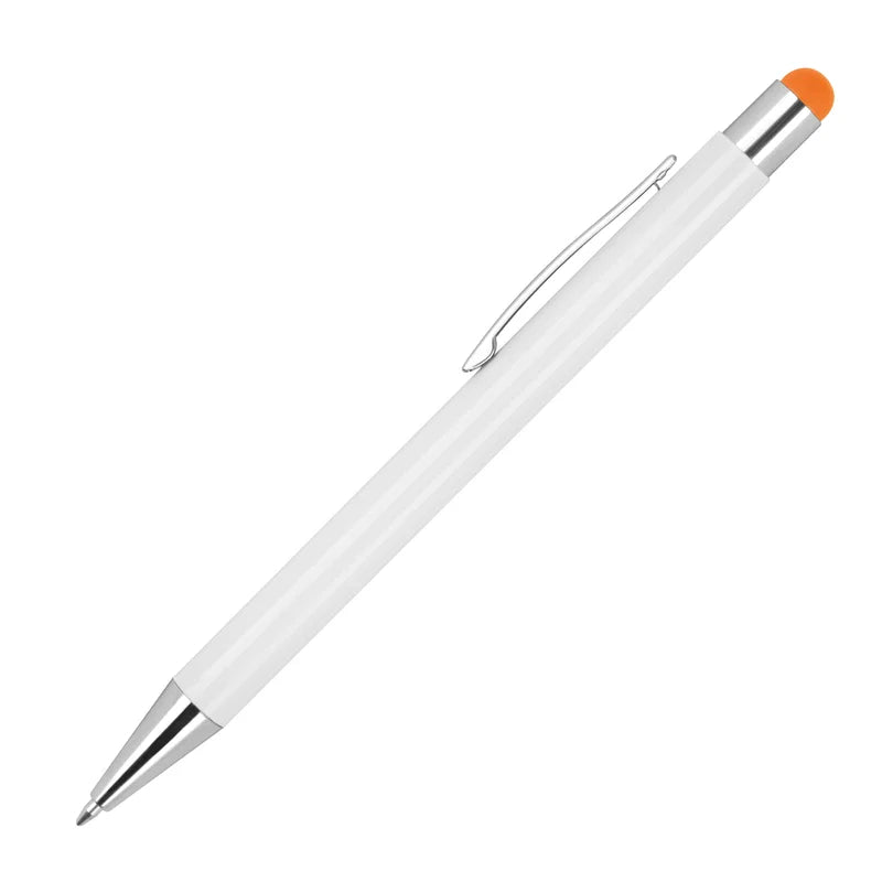 Kugelschreiber aus Aluminium mit gummierter Oberfläche JEAN