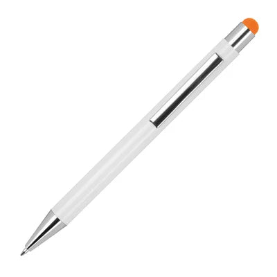 Kugelschreiber aus Aluminium mit gummierter Oberfläche JEAN
