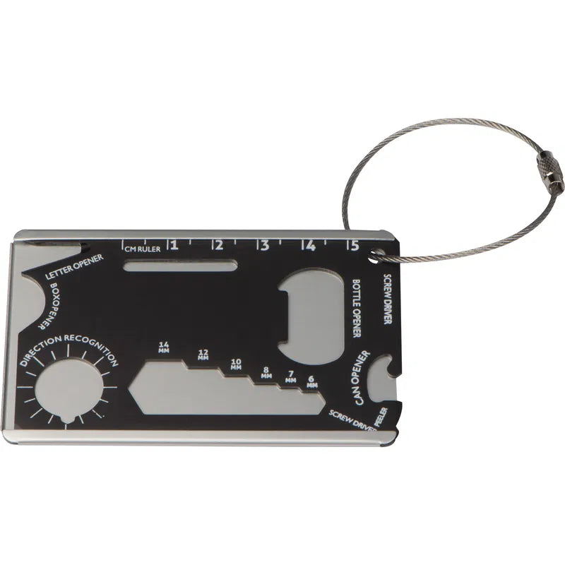 Survival Kofferanhänger aus Aluminium BENNO