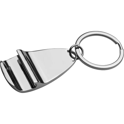 Metall Schlüsselanhänger mit Flaschenöffner GINO